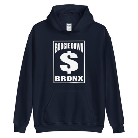 Boogie Down Bronx Reflective Mid Weight Pullover Hoodie Black / XXX-Large