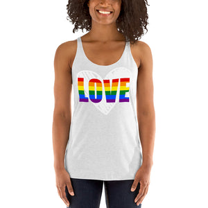 LOVE - Women's Racerback Tank